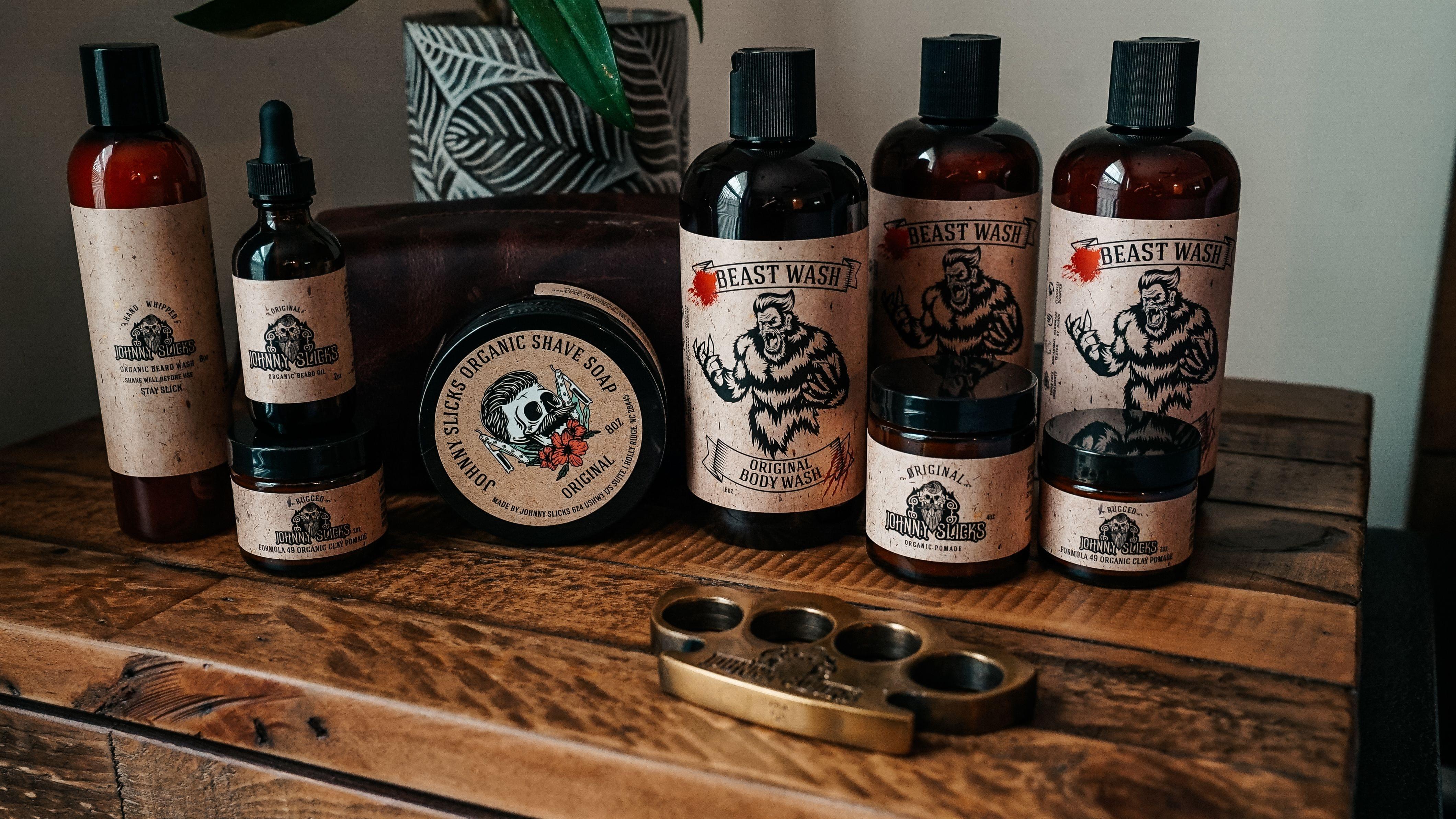  Johnny Slicks Handcrafted Organic Beard Oil